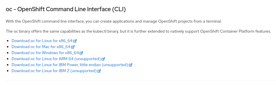 CLI Binaries