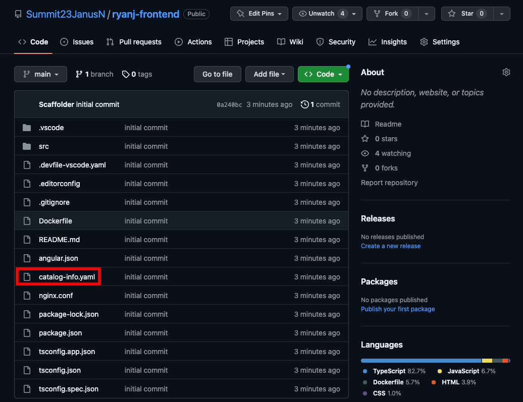 github repo