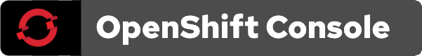 OpenShift Console - Button