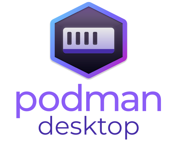 Podman Desktop logo