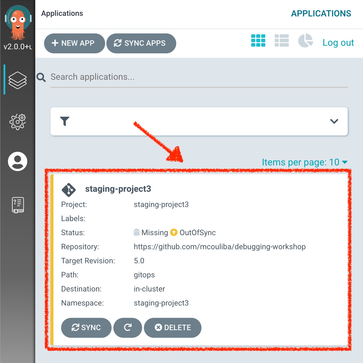 Argo CD - Application