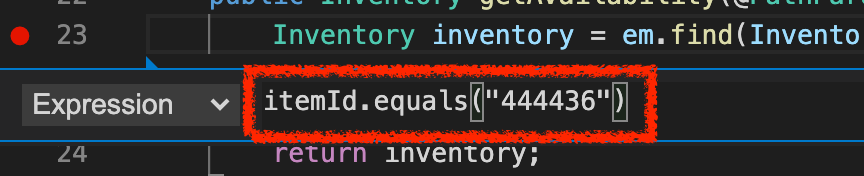 Che - Conditional Breakpoint