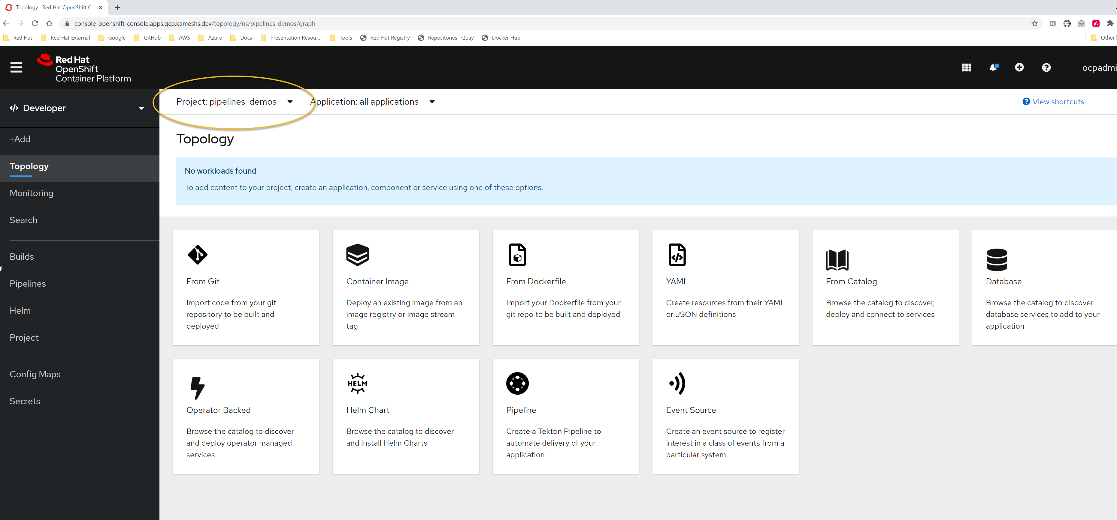 odc on pipelines demos