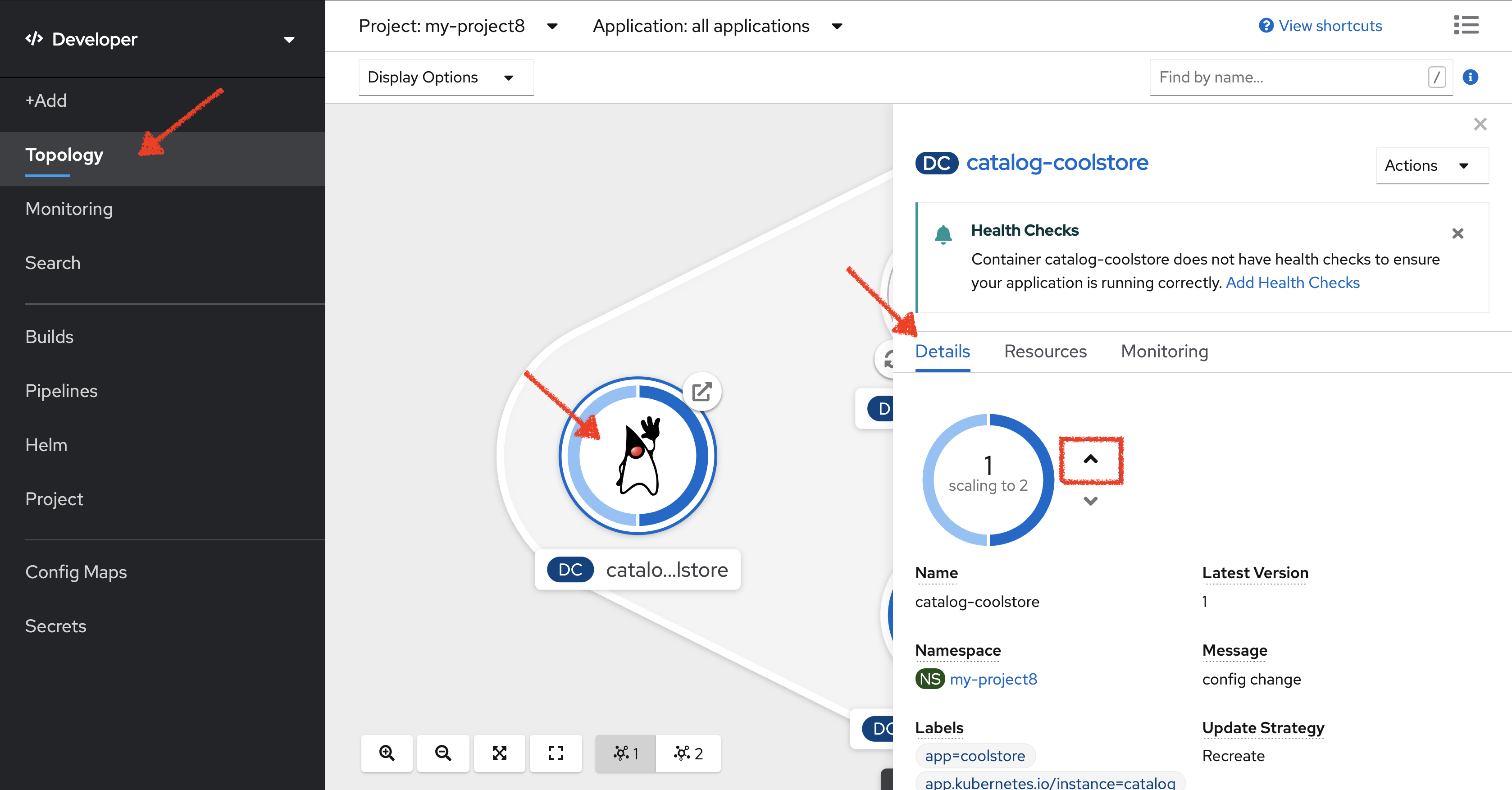 OpenShift Scale Out Catalog