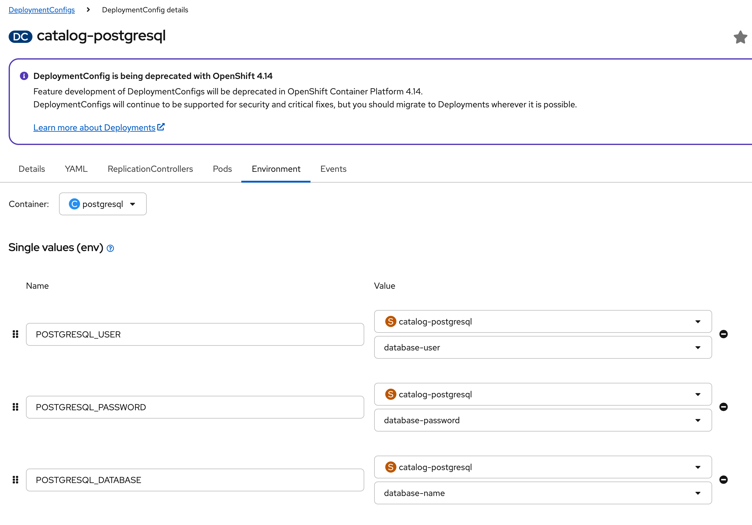 Secrets as Env Vars