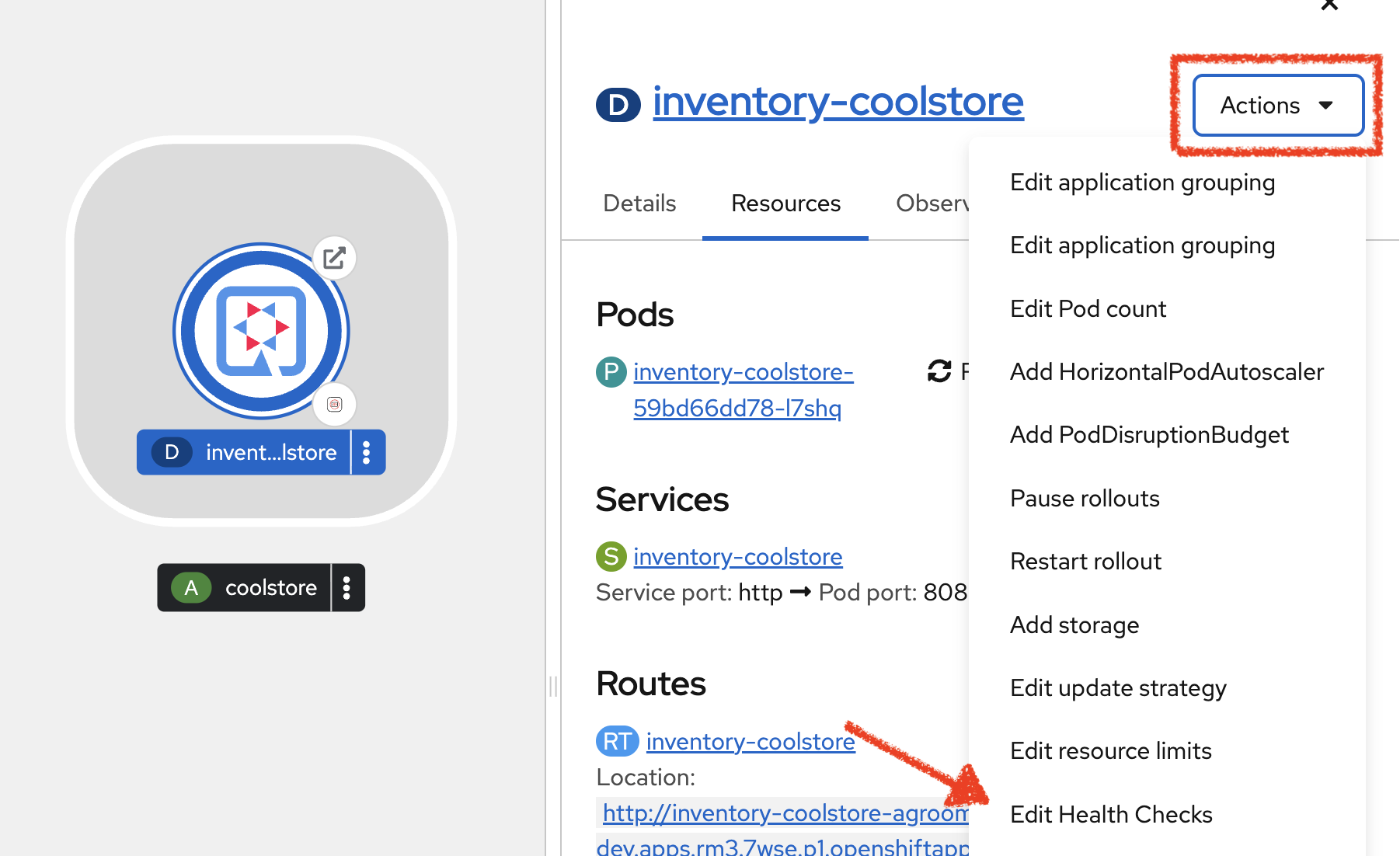 Che - Inventory Add Health Check
