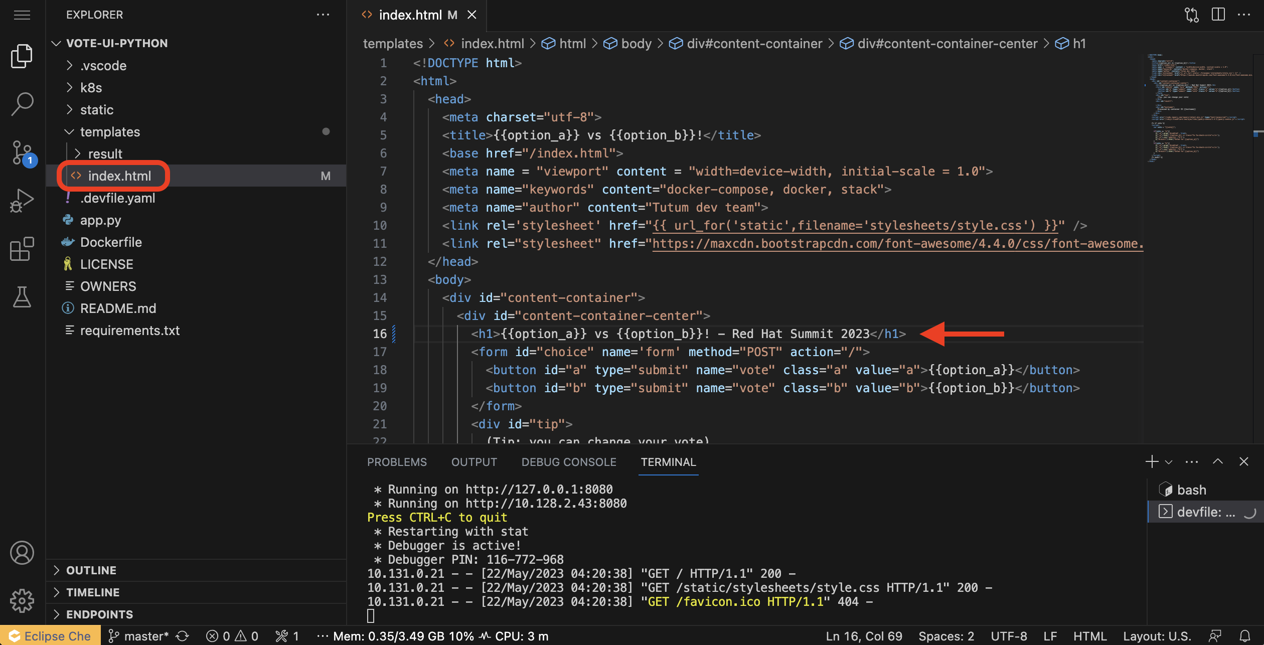 Workshop Development - Dev Spaces :: OpenShift Inner & Outer Loop ...