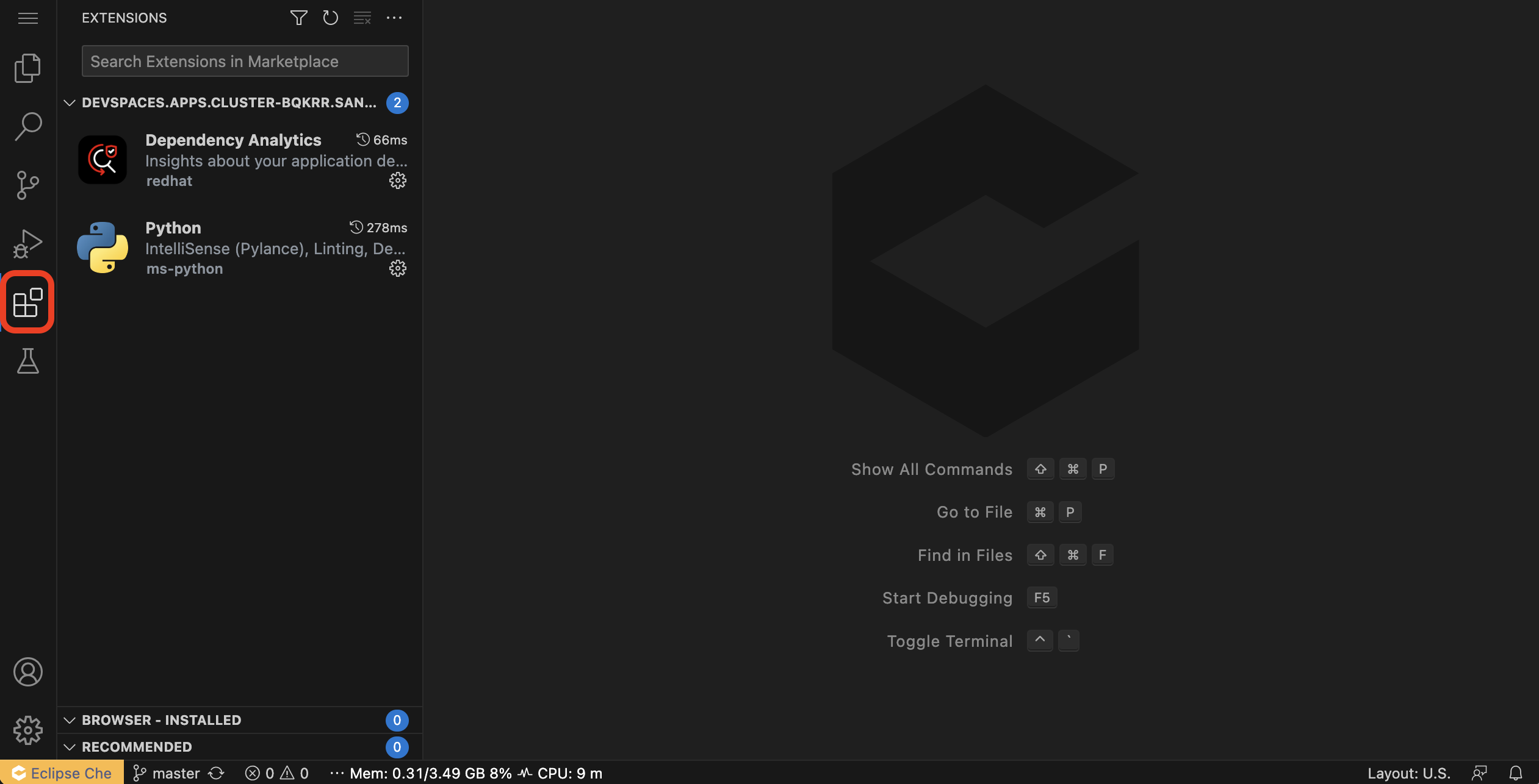 Workshop Development - Dev Spaces :: OpenShift Inner & Outer Loop ...
