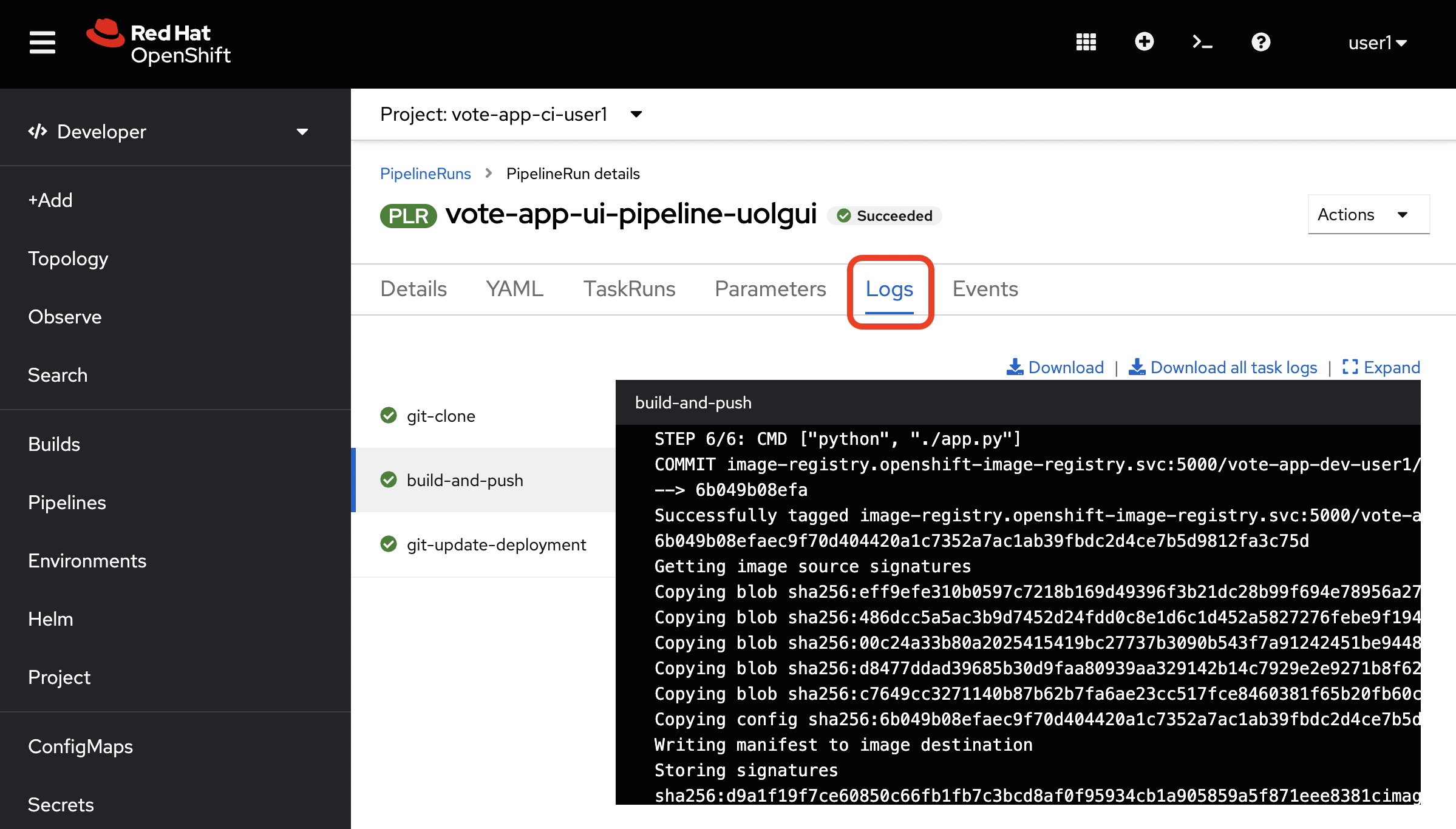 Workshop Development - Pipelines :: OpenShift Inner & Outer Loop ...