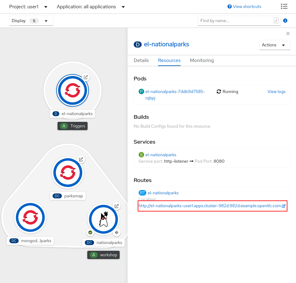EventListener created