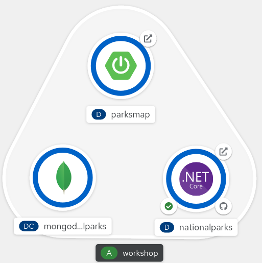 Add mongodb to the workshop app