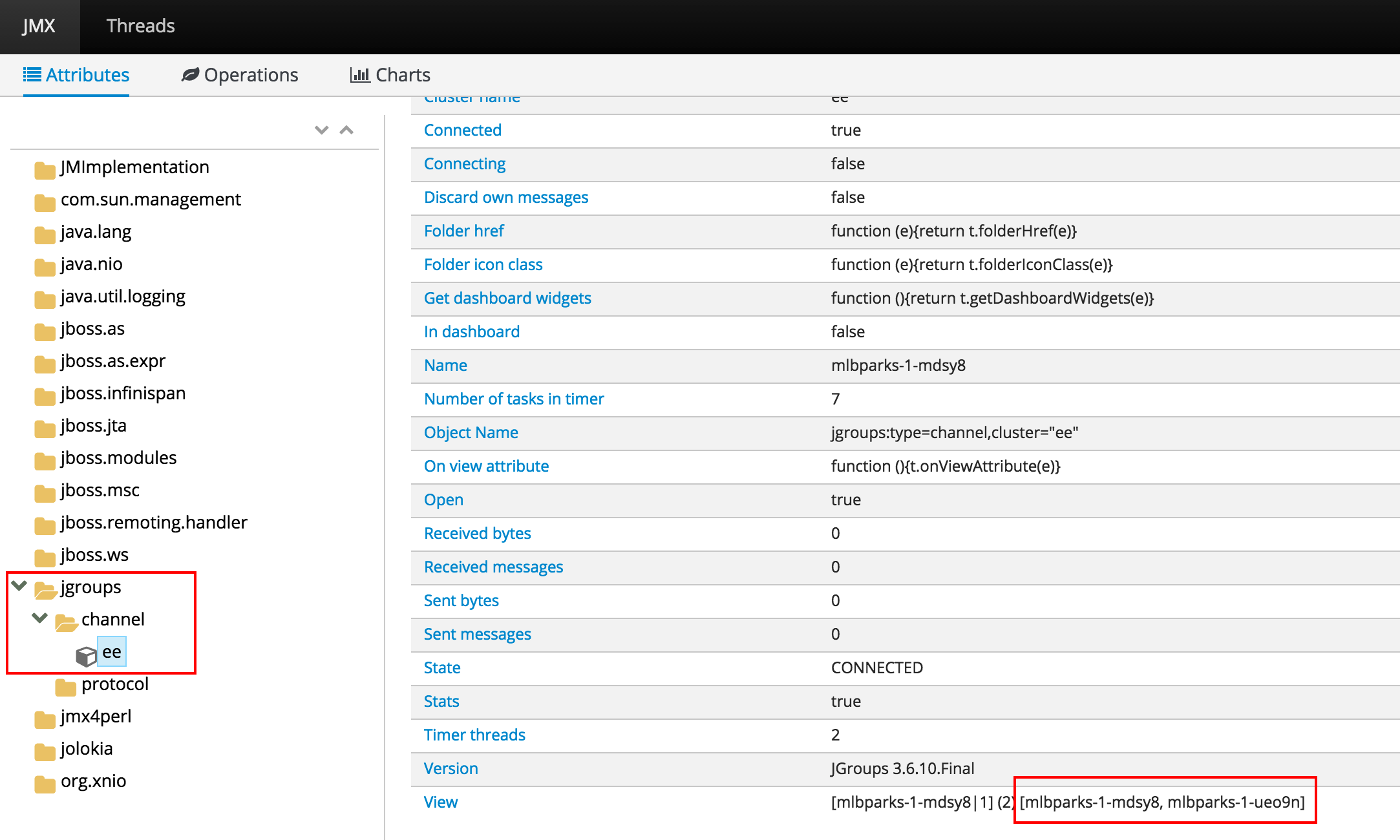Java Console - Clustering