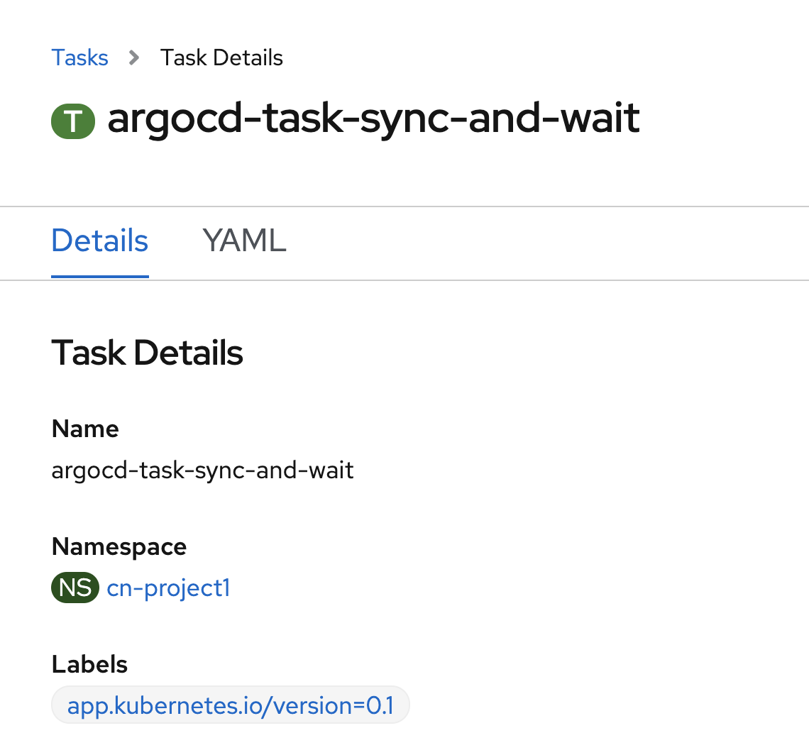 OpenShift - ArgoCD Task