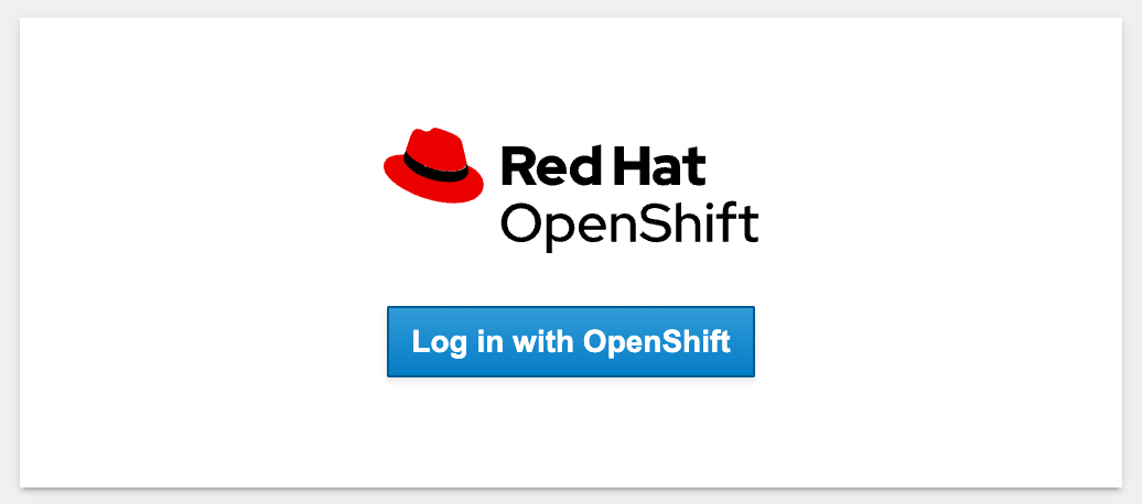 OpenShift - Login