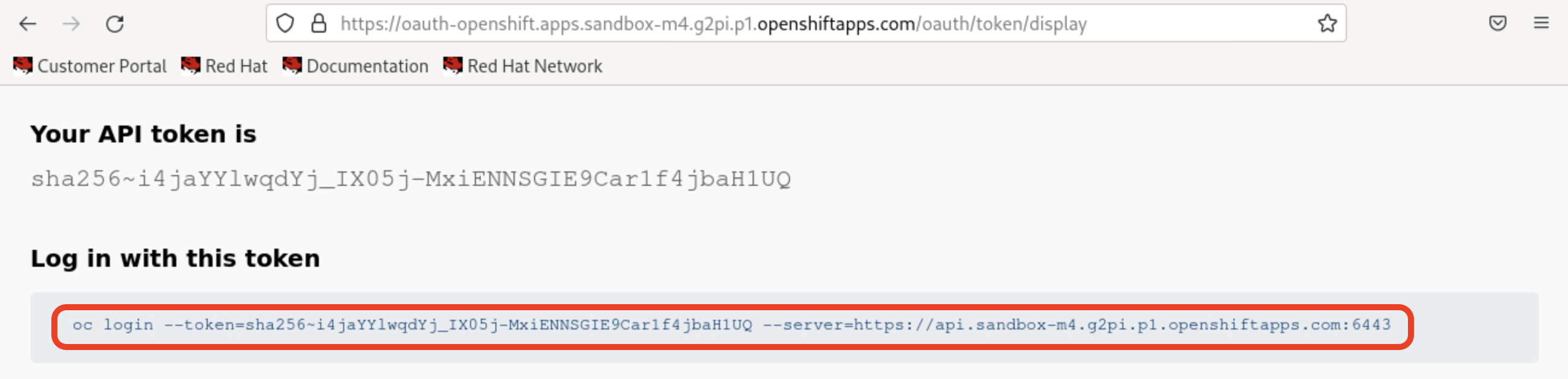 Podman Desktop Copy Login Token