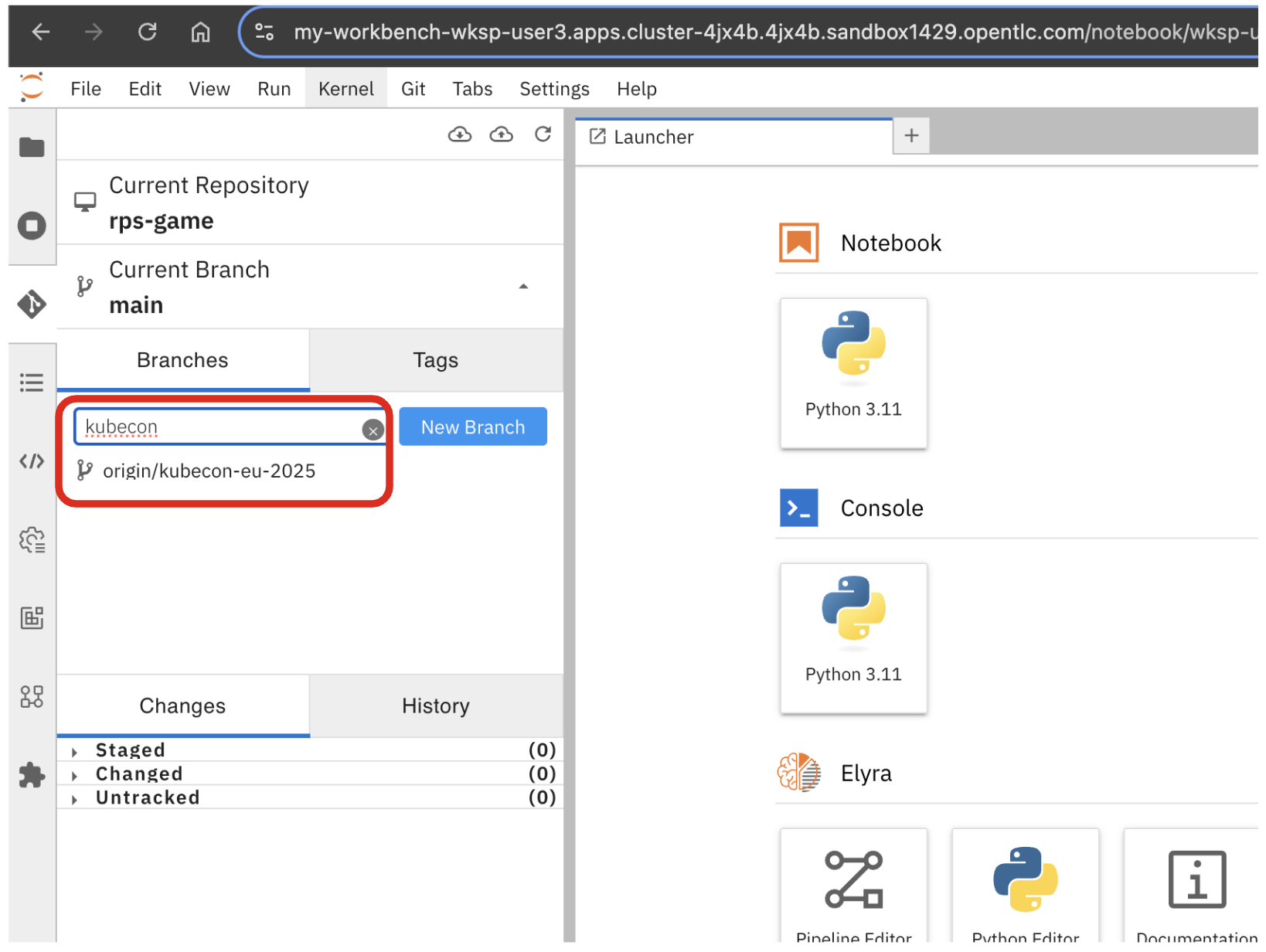 Jupyter Notebook Checkout Repository