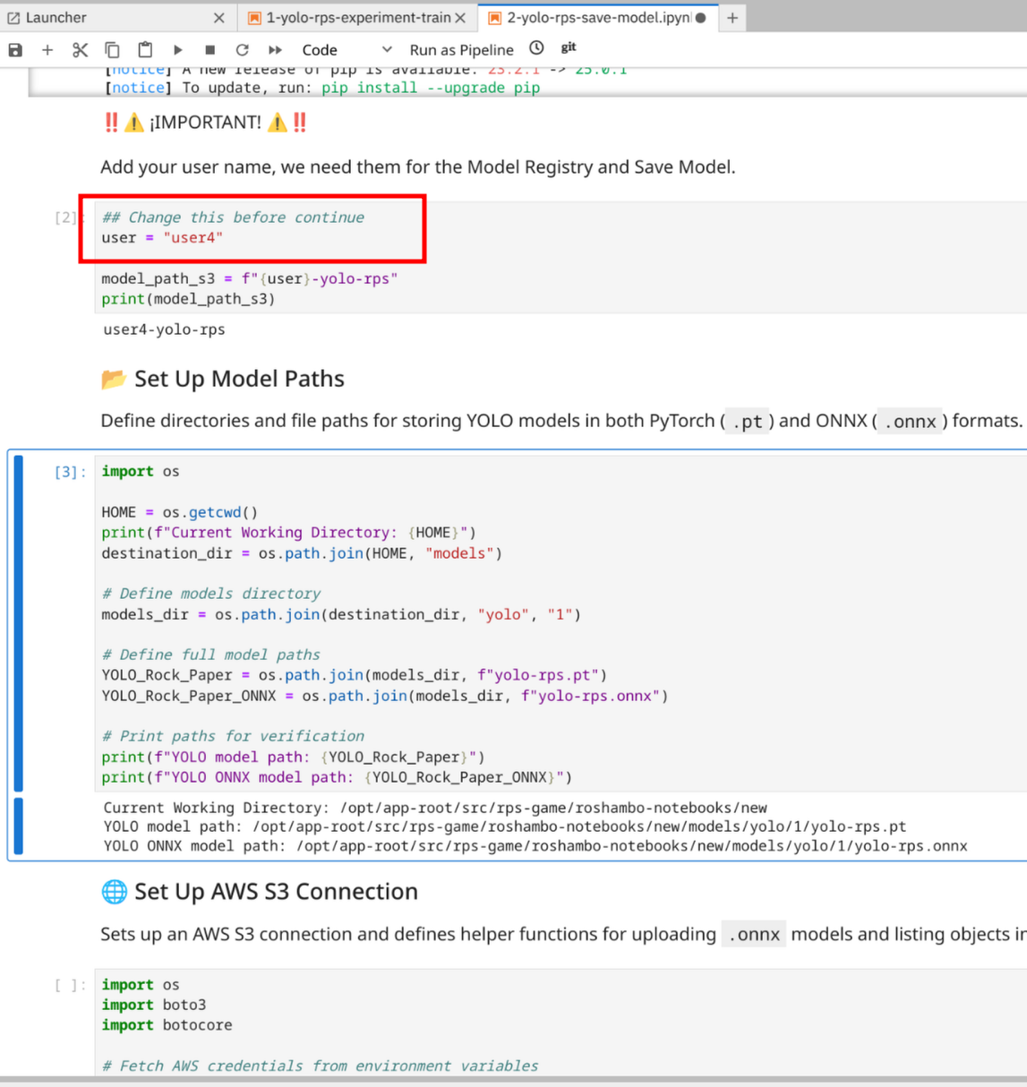 Jupyter Notebook Change User
