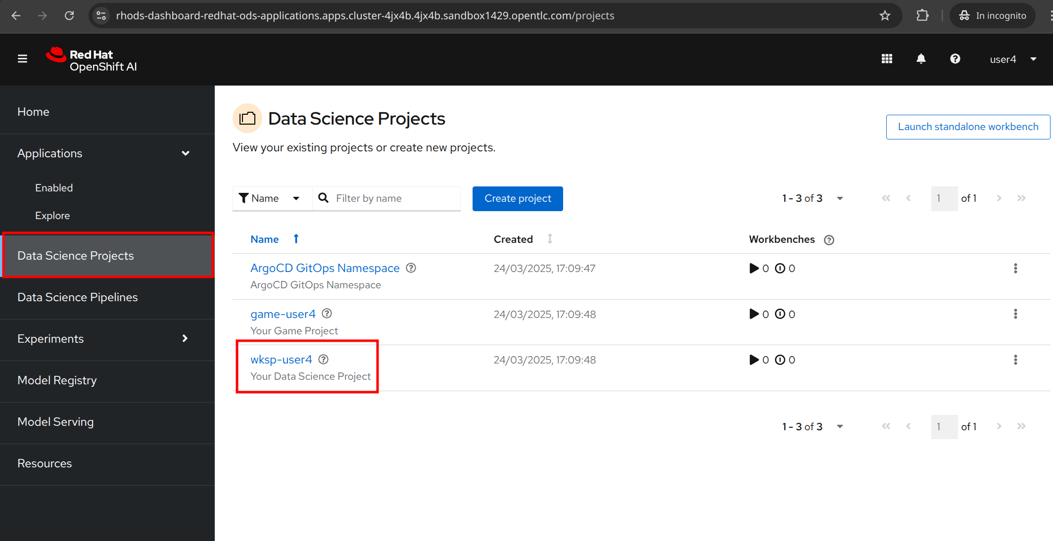 Select Data Science Project